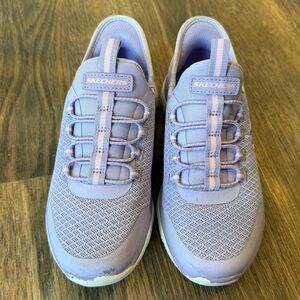 Skechers Light Purple Athletic Shoes